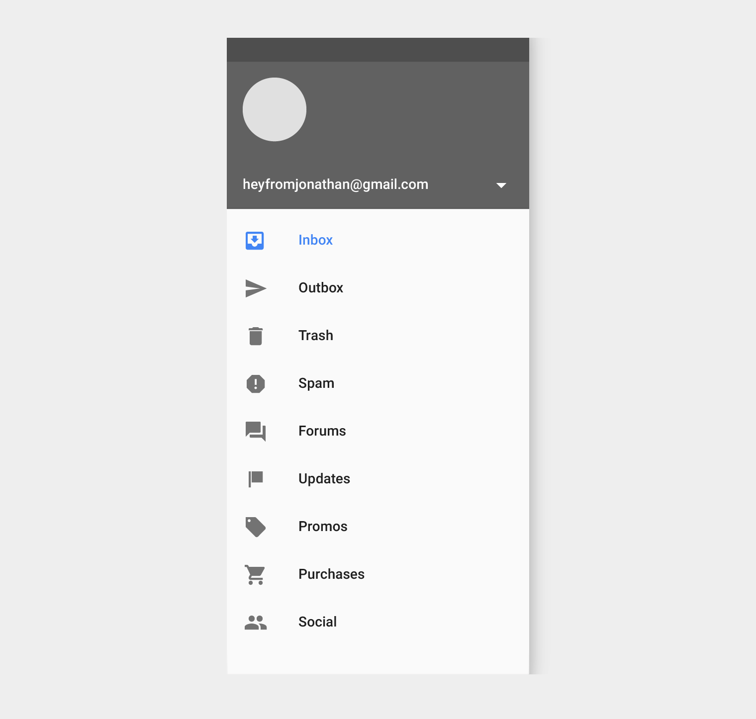 Light and shadows  Material Design